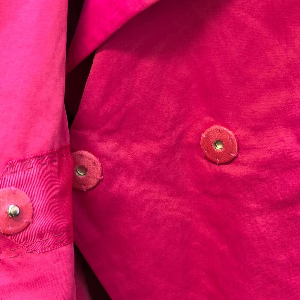 Lafayette 148 Pink Waterfall Open-Front Blazer Size 16 - Picture 6 of 8